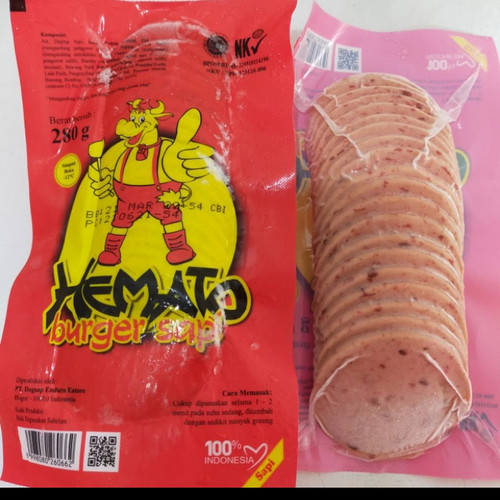 Hemato Burger besar 250gr